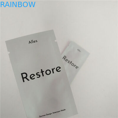 Drie de Zij Kosmetische Verpakkende Zak van de Verbindingsmopp Mylar Folie