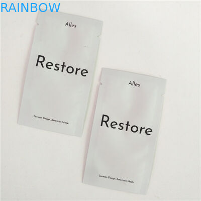 Drie de Zij Kosmetische Verpakkende Zak van de Verbindingsmopp Mylar Folie