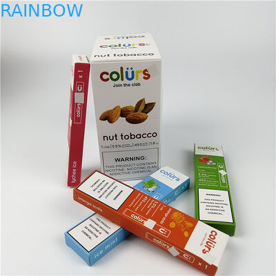 Het Hologramdocument van Cmyk van Vapepennen de Kaart verschroeit Vakjes het Hete Stempelen