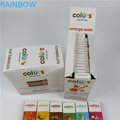 Het Hologramdocument van Cmyk van Vapepennen de Kaart verschroeit Vakjes het Hete Stempelen