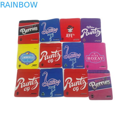 De lage van de de Aanrakingsgeur van MOQ 500pcs Zachte van het Bewijscannabies van de Zak Eetbare 3.5g Koekjes Verpakkende Aangepaste Zak Veilig voor kinderen van Mylar