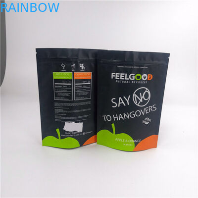 280g de Aluminiumfolie Verpakkende Zak van Matt Black VMPET MOPP