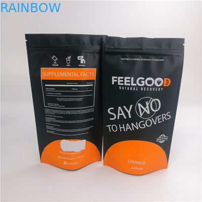 De Ritssluitings Bevindende Zakken 20*15*8cm van snackmylar 120mic voor Voedsel