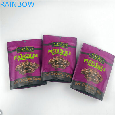 Douaneembleem gelamineerde hitte - verzegelende vacuümverpakkingszakken voor noten verpakking