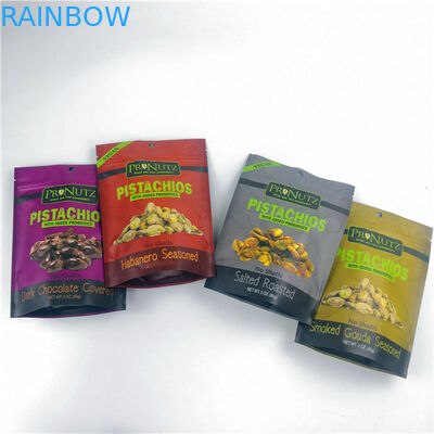 Douaneembleem gelamineerde hitte - verzegelende vacuümverpakkingszakken voor noten verpakking