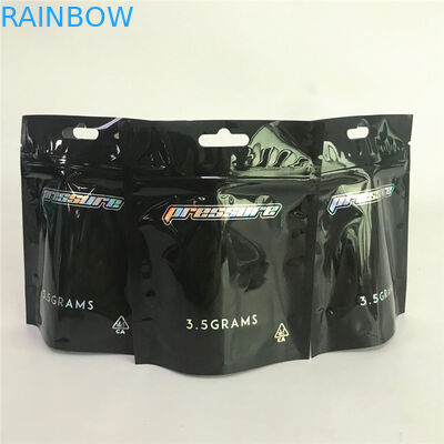 Kindbewijs Cannabiss Matte Aluminum Foil Mylar Bags