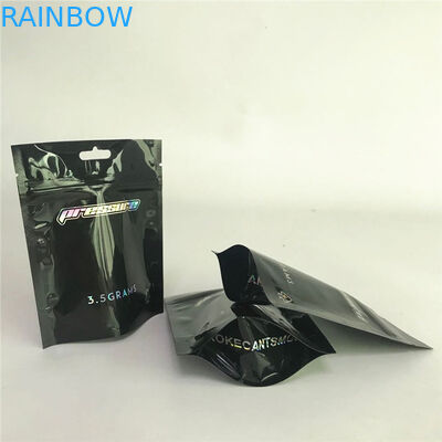 Kindbewijs Cannabiss Matte Aluminum Foil Mylar Bags