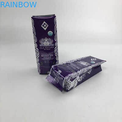 De glanzende Verpakkende Zakken van de Film250g 1kg 16oz VMPET Zijhoekplaat