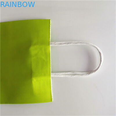 Kraftpapier-Document CMYK 350gsm kartonkruidenierswinkel het Winkelen Zakken met Handvat