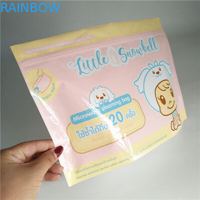 Zak van de de Stoomsterilisator van de gravure de Druk Gelamineerde Microgolf