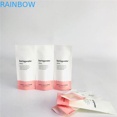 Resealable Biologisch afbreekbare Kraftpapier het Document van de Gravuredruk PLA Zakken