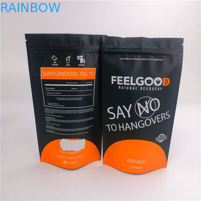 het poeder doet de plastic product van de fabrieksprijs 200g verpakking vacuümtribune op barrièrezakken met in zakken ritssluiting