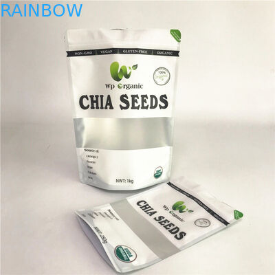 Digitale Druk Noni Bags Customized Bags met de Zakken van Mylar van de Vensterritssluiting