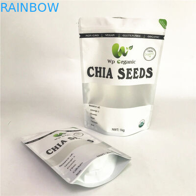 Digitale Druk Noni Bags Customized Bags met de Zakken van Mylar van de Vensterritssluiting