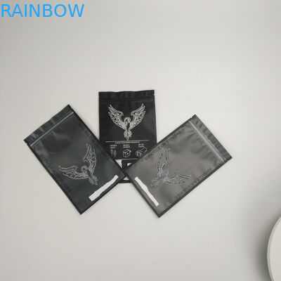 Aangepaste Glanzende Oortelefoontoebehoren die de Hoofdtelefoonshoofdtelefoons verpakken die van Zakoortelefoons Zakken met Douaneembleem verpakken