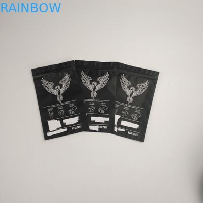 Aangepaste Glanzende Oortelefoontoebehoren die de Hoofdtelefoonshoofdtelefoons verpakken die van Zakoortelefoons Zakken met Douaneembleem verpakken