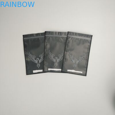 Aangepaste Glanzende Oortelefoontoebehoren die de Hoofdtelefoonshoofdtelefoons verpakken die van Zakoortelefoons Zakken met Douaneembleem verpakken