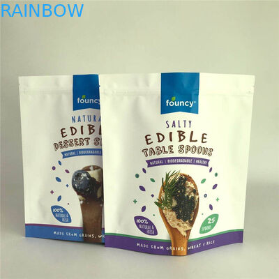 Douane Toegelaten Matte Aluminum Foil Packaging Bags-Koekjeszakken