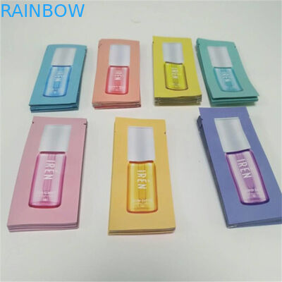 Steekproeven die van de de Zakkenroom van Matte Aluminum Small Sachet SampeL de Verpakkende Zakken inpakken