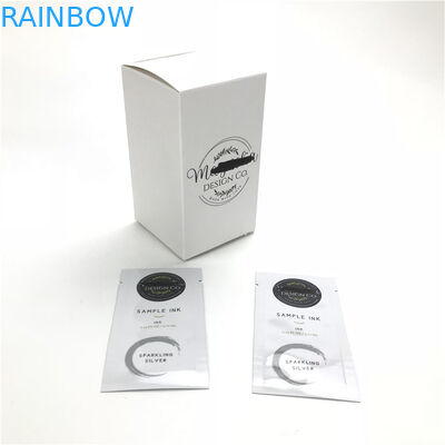 De aangepaste Beschikbare Kleine Steekproefzak voor Gezichtsserum Drie van het reinigingsmiddelenoog Kant verzegelde Sachet voor Make-upproducten