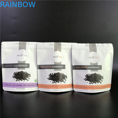 Aluminiumfoliezak Aangepaste Zakken met Gedrukt Logo Mylar Bags met Ritssluiting