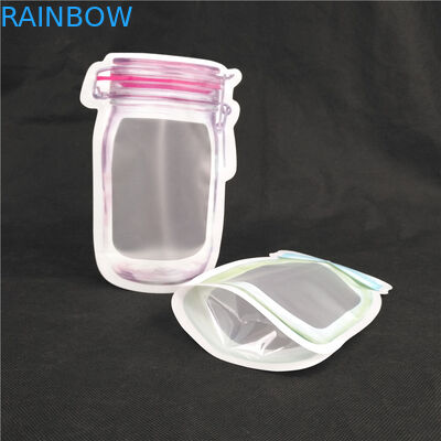 Speciaal Gevormd Druklogo food grade juice milk Jelly Liquid Stand op de Sachets van de Flessenvorm