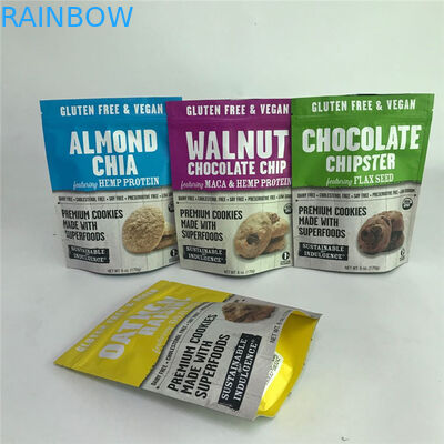 Digitale Druk Resealable Matte Aluminum Foil Stand op Zakkenvoedsel Verpakkingszakken