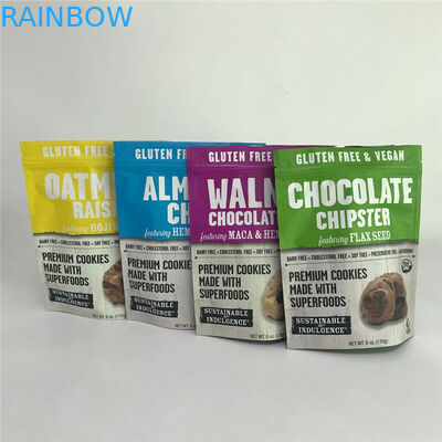 Digitale Druk Resealable Matte Aluminum Foil Stand op Zakkenvoedsel Verpakkingszakken