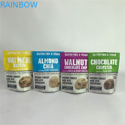 Digitale Druk Resealable Matte Aluminum Foil Stand op Zakkenvoedsel Verpakkingszakken