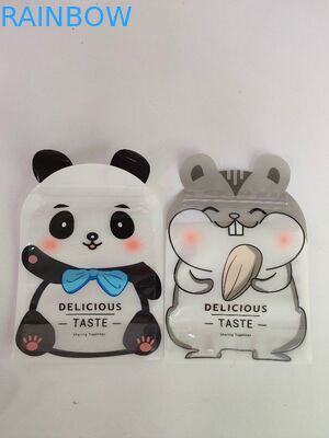 Glanzende Tribune die omhoog Zakken Aangepaste Zakken met Speciale Vorm verpakken