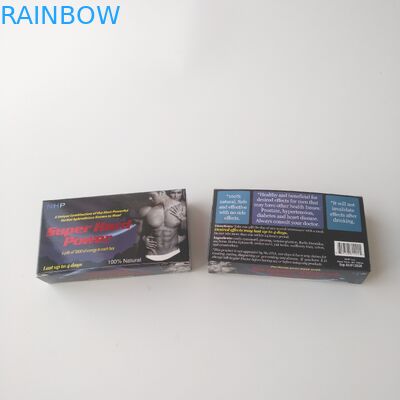 De douane drukte het Witte Kaartdocument Verpakkende Vakje van de Gezondheidszorgpil