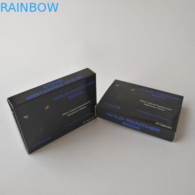 De douane drukte het Witte Kaartdocument Verpakkende Vakje van de Gezondheidszorgpil