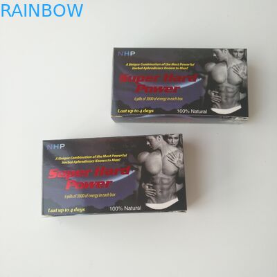 De douane drukte het Witte Kaartdocument Verpakkende Vakje van de Gezondheidszorgpil