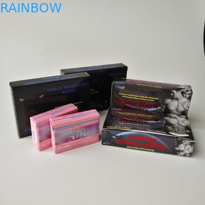 Het Document van douanelogo recycled cosmetic contact lenses het Verpakkende Vakje Glanzende van de de Make-upverpakking van de Pillenwimper Rechthoekige Document B