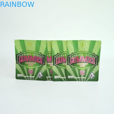 De douane keurde de Glanzende Verpakkende Zakken van Mylar van Aluminiumfolie Verpakkende Zakken Resealable goed