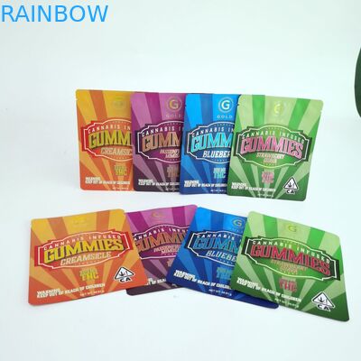 De douane keurde de Glanzende Verpakkende Zakken van Mylar van Aluminiumfolie Verpakkende Zakken Resealable goed