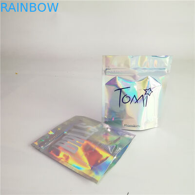 De douane keurde Holografische Schoonheidsmiddelen goed die Zakken met Ritssluiting verpakken