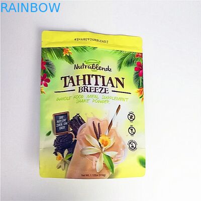 Douane Toegelaten Snack Verpakkende Zakken met de Zak van de Ritssluitingsaluminiumfolie