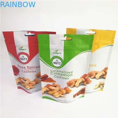 Matte Aluminum Foil Custom Accepted-Tribune op Zakken met Ritssluiting