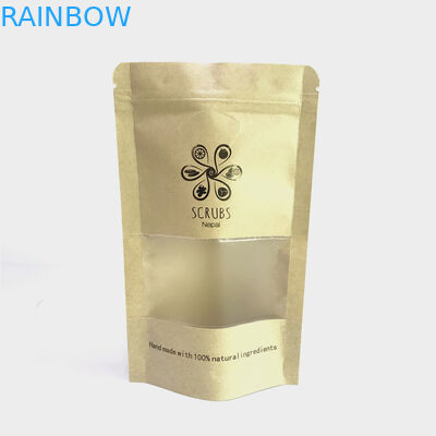 Douane Toegelaten het Document van Ritssluitingskraftpapier Zakken met het Hete Stempelen