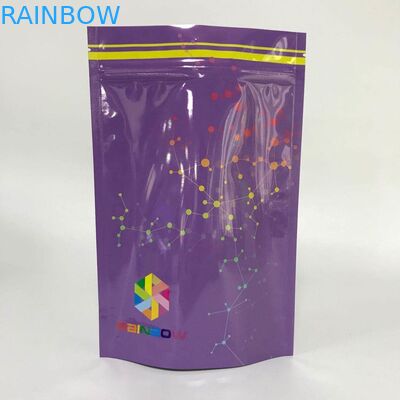 Zakken van hitte de Verzegelbare Glanzende Aluminiumfolie Aangepaste Mylar