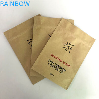 Kraftpapier-Ritssluitingstribune op Zakken met Scheurinkeping en Matte Window