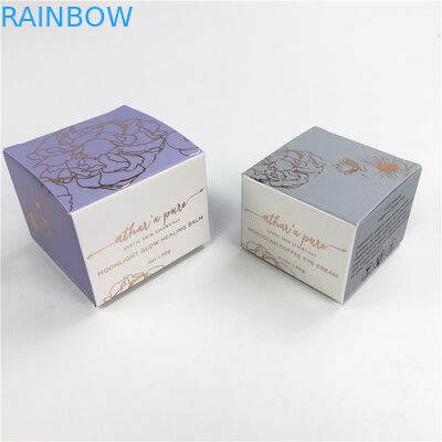 Document Vakje Verpakking voor de Vakjes van Etherische olieflessen Klein Heet Folie Wit Karton