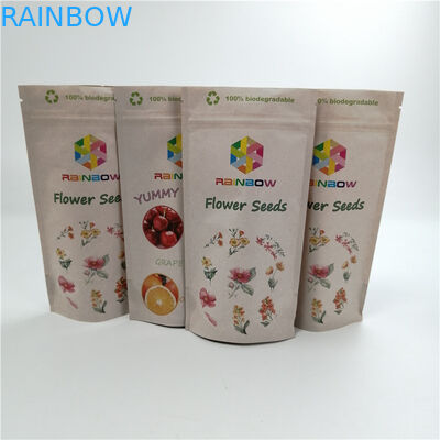 De aangepaste Resealable het Document van Cr Sativa/Indica Kraftpapier van de de Zaktweed van Pla Zakken van het Bladmylar