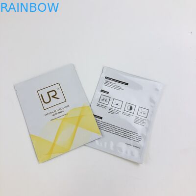 aangepast etiket 3 zijhitte - verzegel vlakke mylar kosmetische room verpakkende zak