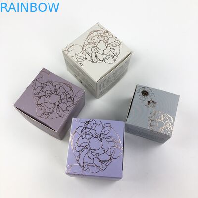 Matte Finish Lightweight Paper Box die Vouwbare Doos voor Etherische oliën Verpakking verpakken