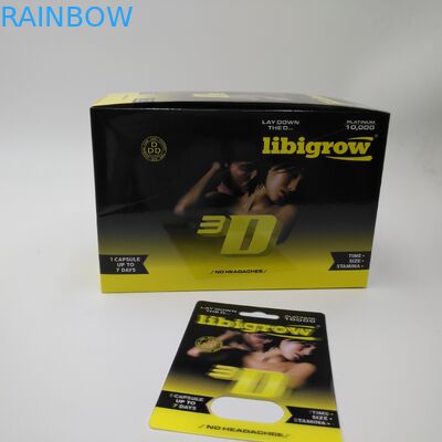 Aangepaste Anderhalve liter flesdocument Kaartendocument Vakjes voor Pillencapsules Verpakking