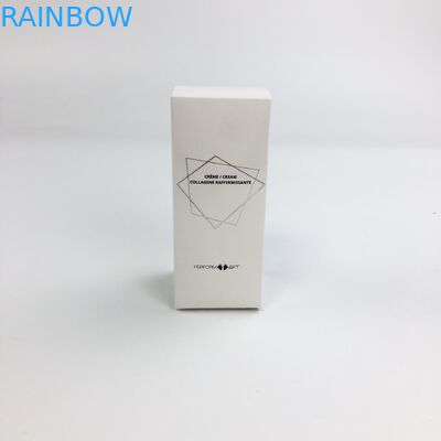 In het groot Douane Heet het Stempelen Matt Film With 350g Wit Karton voor Kosmetische de Wimperdocument van het Steekproefvoedsel Vakje Verpakking