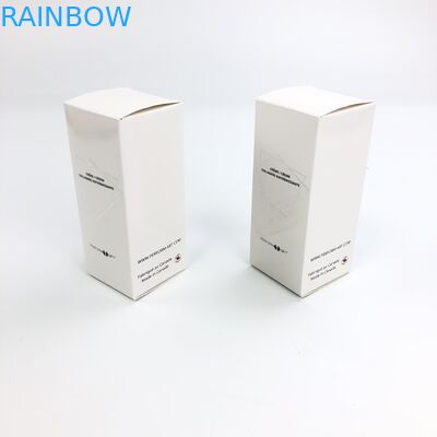 In het groot Douane Heet het Stempelen Matt Film With 350g Wit Karton voor Kosmetische de Wimperdocument van het Steekproefvoedsel Vakje Verpakking