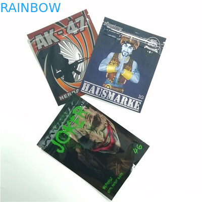 Verpakkende Zakken 4g van de Cmyk100microns de Kruidenwierook